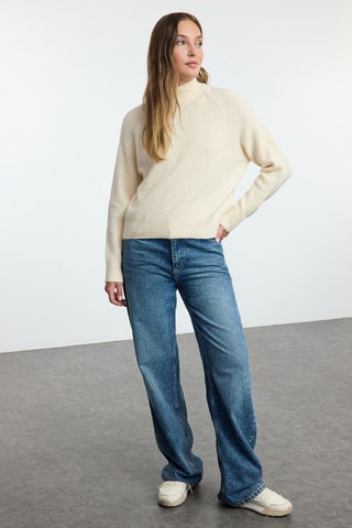 Camisola regular - Cru