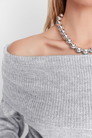 Camisola - Cinzento-claro