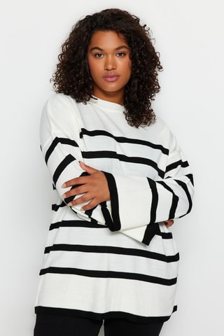 Camisola relaxed - Cru