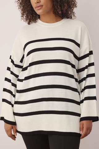 Camisola relaxed - Cru