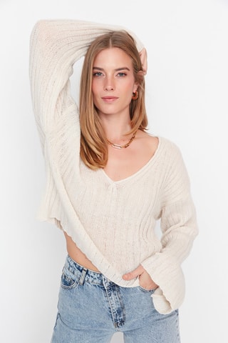 Camisola Cinzento-claro