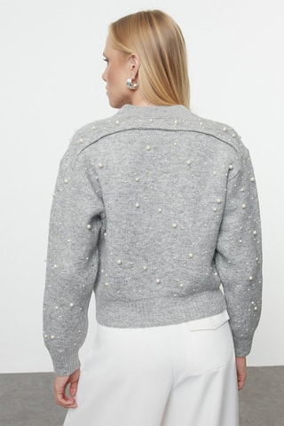 Casaco de malha - Cinzento