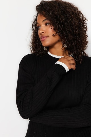 Camisola Plus Size - Preto