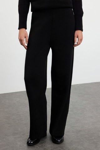 Camisola e calças - Preto