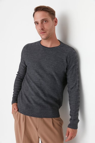 Camisola Cinzento-escuro