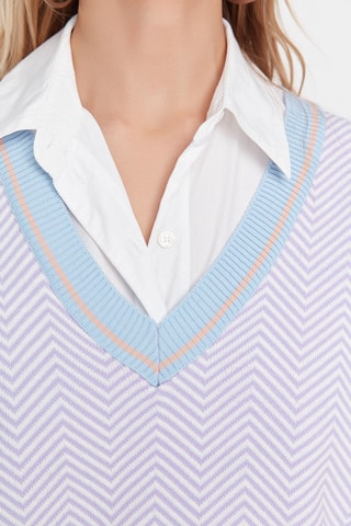 Camisola sem mangas - Violeta