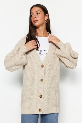 Cardigã - Bege