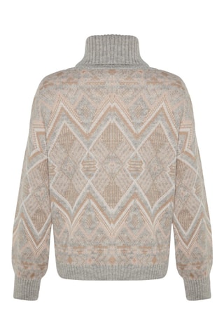 Camisola oversize - Cinzento