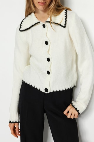 Casaco de malha - Branco