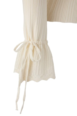 Casaco de malha - Cru