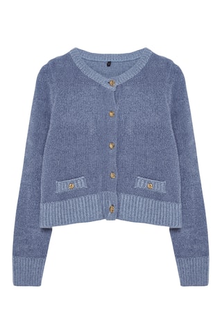 Casaco regular - Azul