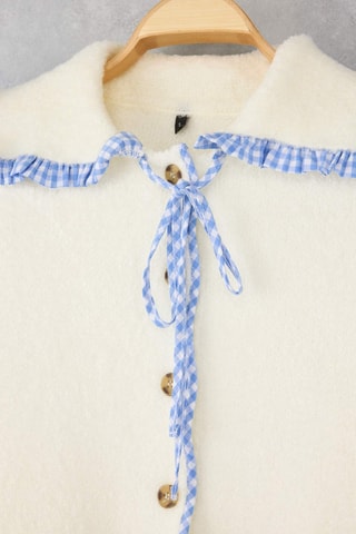 Casaco de malha - Cru