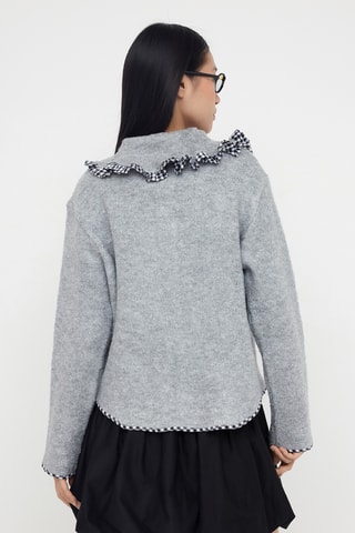 Casaco de malha - Cinzento