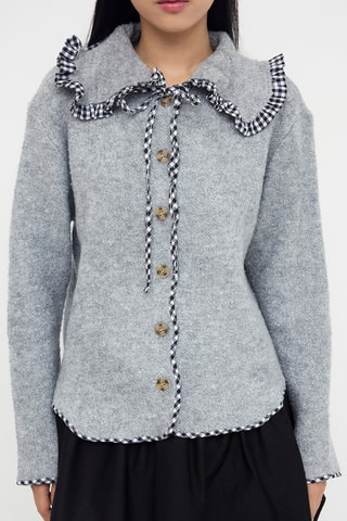 Casaco de malha - Cinzento