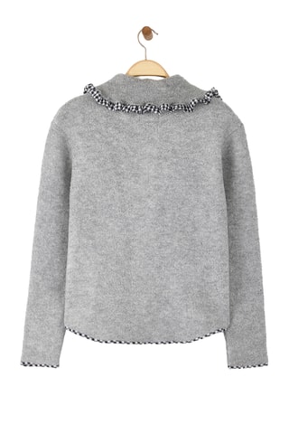 Casaco de malha - Cinzento