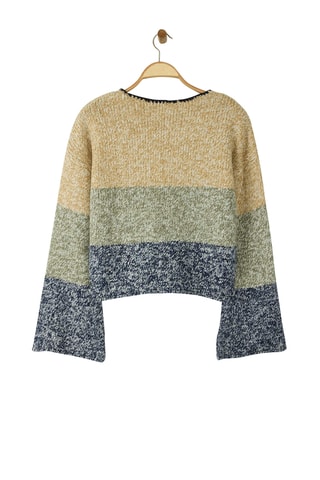 Casaco de malha - Índigo