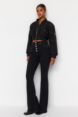 Calças de ganga - Preto