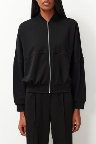 Casaco e calças de cintura subida - Preto