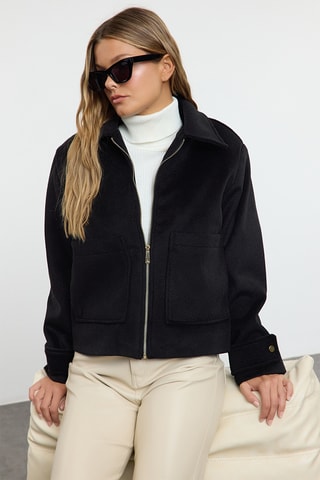 Casaco oversize - Preto