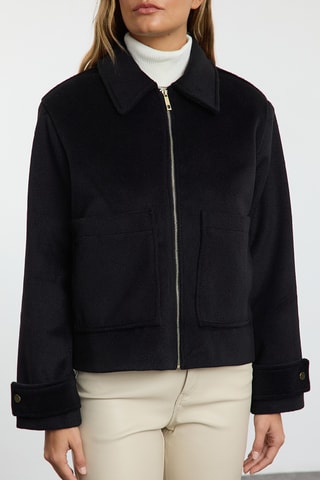 Casaco oversize - Preto