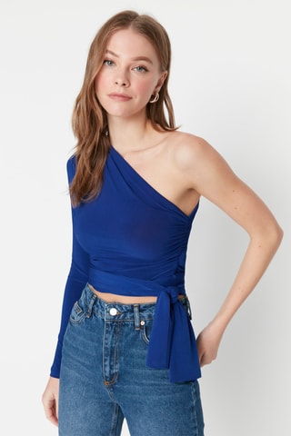 Crop top - Azul