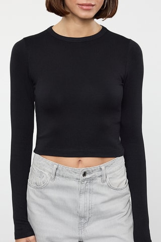 Crop top - Preto