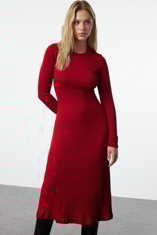 Vestido-camisola - Vermelho