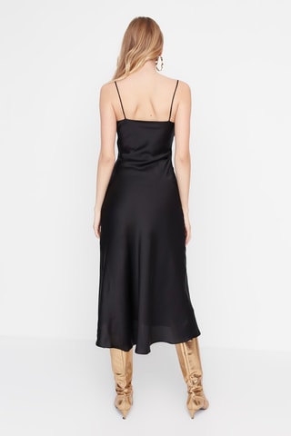 Vestido midi - Preto