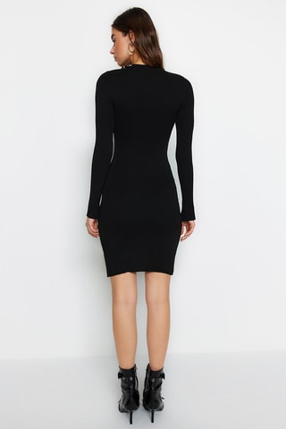 Vestido-camisola - Preto