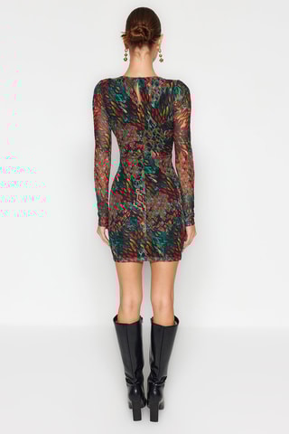 Vestido justo - Preto 