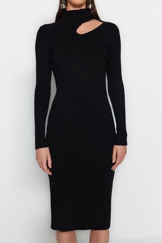 Vestido-camisola - Preto