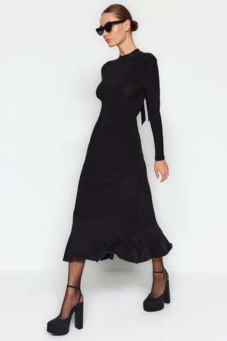 Vestido midi - Preto 
