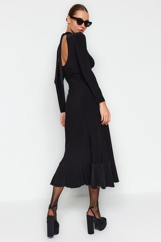 Vestido midi - Preto 
