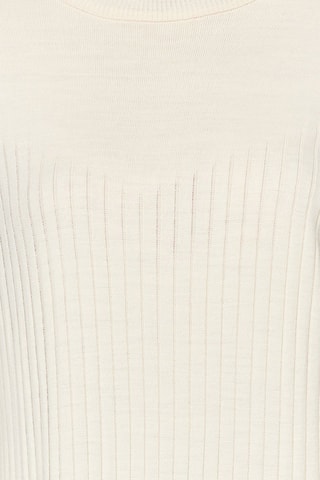 Vestido comprido - Creme