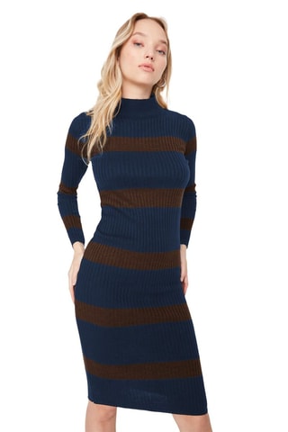 Vestido-camisola - Azul