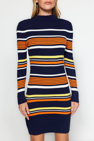 Vestido - Azul-marinho