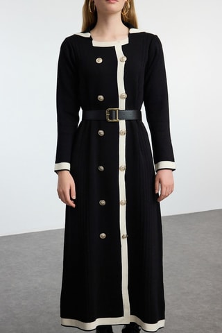 Vestido-camisola - Preto