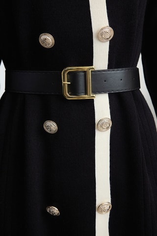 Vestido-camisola - Preto