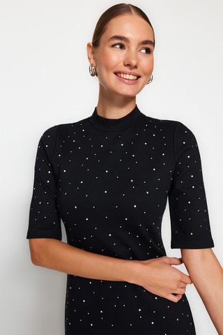 Vestido direito - Preto 