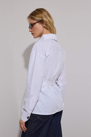 Camisa atada - Branco