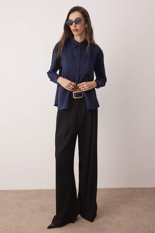 Camisa - Azul-marinho