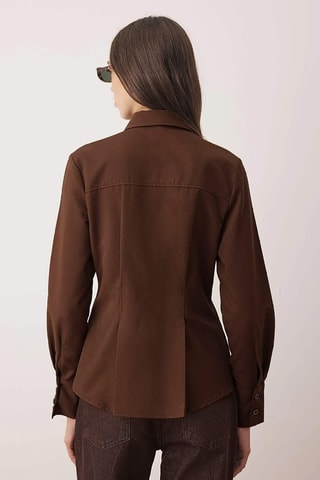 Sobrecamisa - Castanho