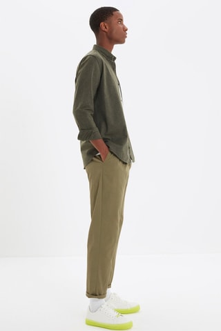 Camisa Caqui mesclado