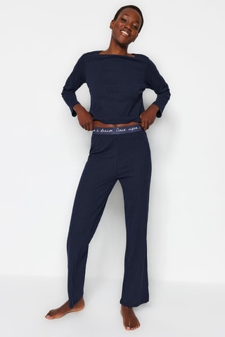 Pijama - Azul-marinho