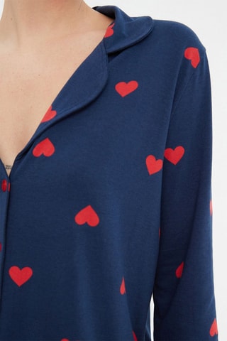 Pijama - Azul-marinho