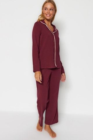 Pijama - Bordô