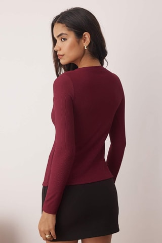 Blusa - Bordô