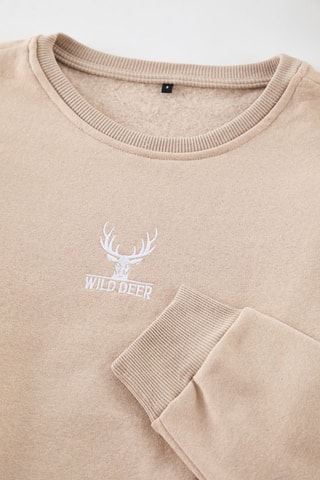 Sweat oversize - Bege