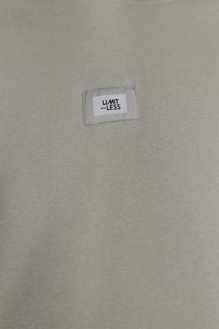 Sweat regular com capuz - Cinzento