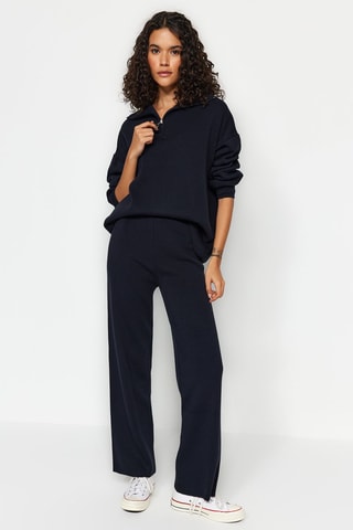 Camisola e calças - Azul-marinho